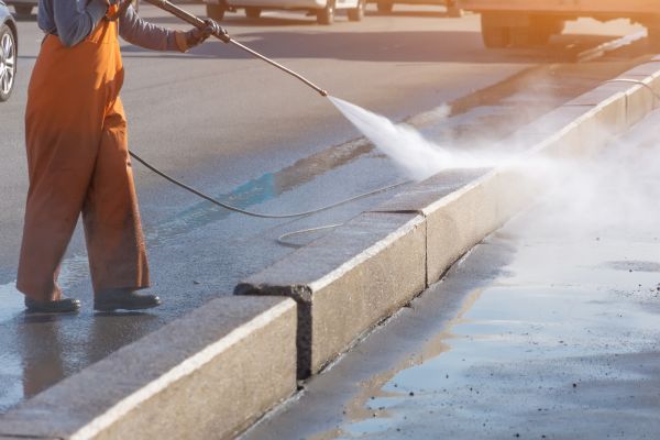 Commercial Concrete Cleaning in Wilkes Barre