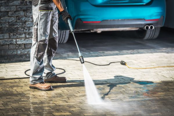 Cost of Driveway Pressure Washing in Wilkes Barre
