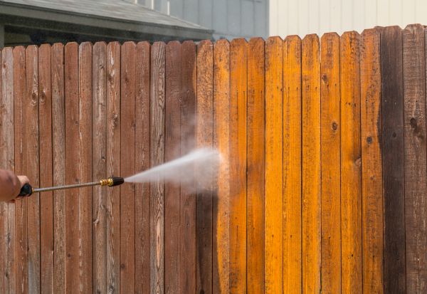 Cost of Fence Power Washing in Wilkes Barre