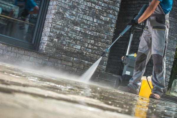 Storefront Pressure Washing in Wilkes Barre