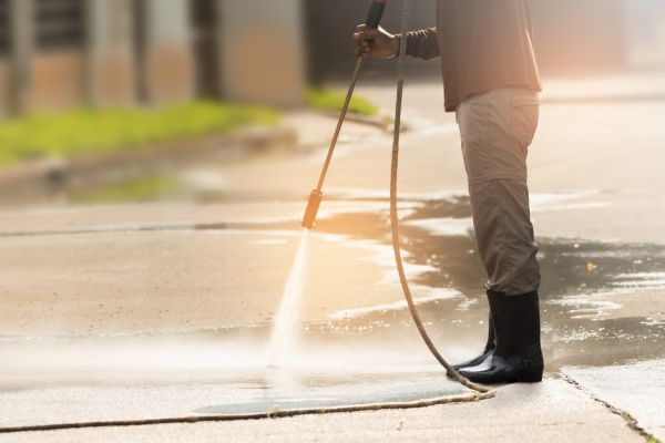 Residential Concrete Cleaning in Wilkes Barre