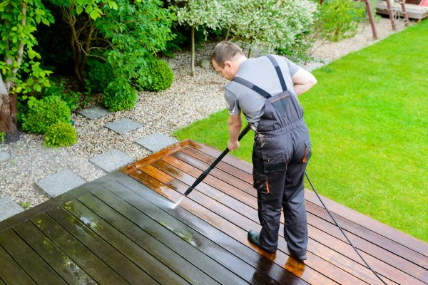 Cost of Deck And Patio Cleaning in Wilkes Barre