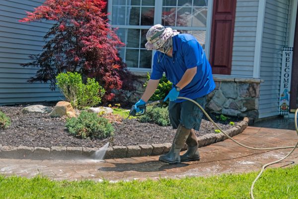 Brick Walkway Cleaning in Wilkes Barre