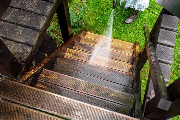 Wood Power Washing in Wilkes Barre