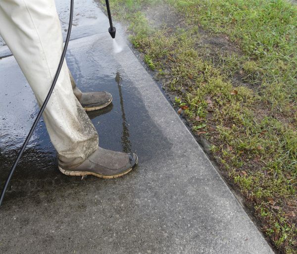 Cost of Concrete Slab Powerwashing in Wilkes Barre